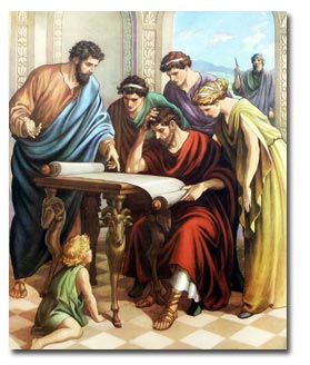 Paul commended the Bereans for checking the scriptures to make sure what he was saying was true.
